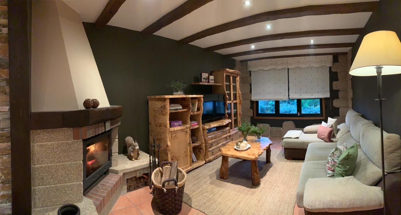Chalet Rural 400 M Playa Piscina Barbacoa Chimenea บวยอู ภายนอก รูปภาพ
