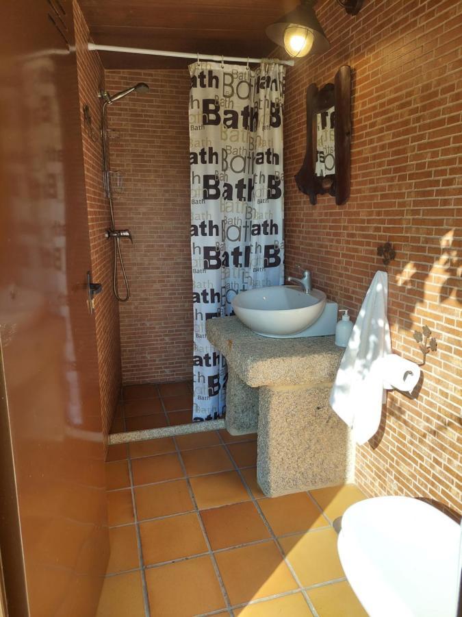 Chalet Rural 400 M Playa Piscina Barbacoa Chimenea บวยอู ภายนอก รูปภาพ