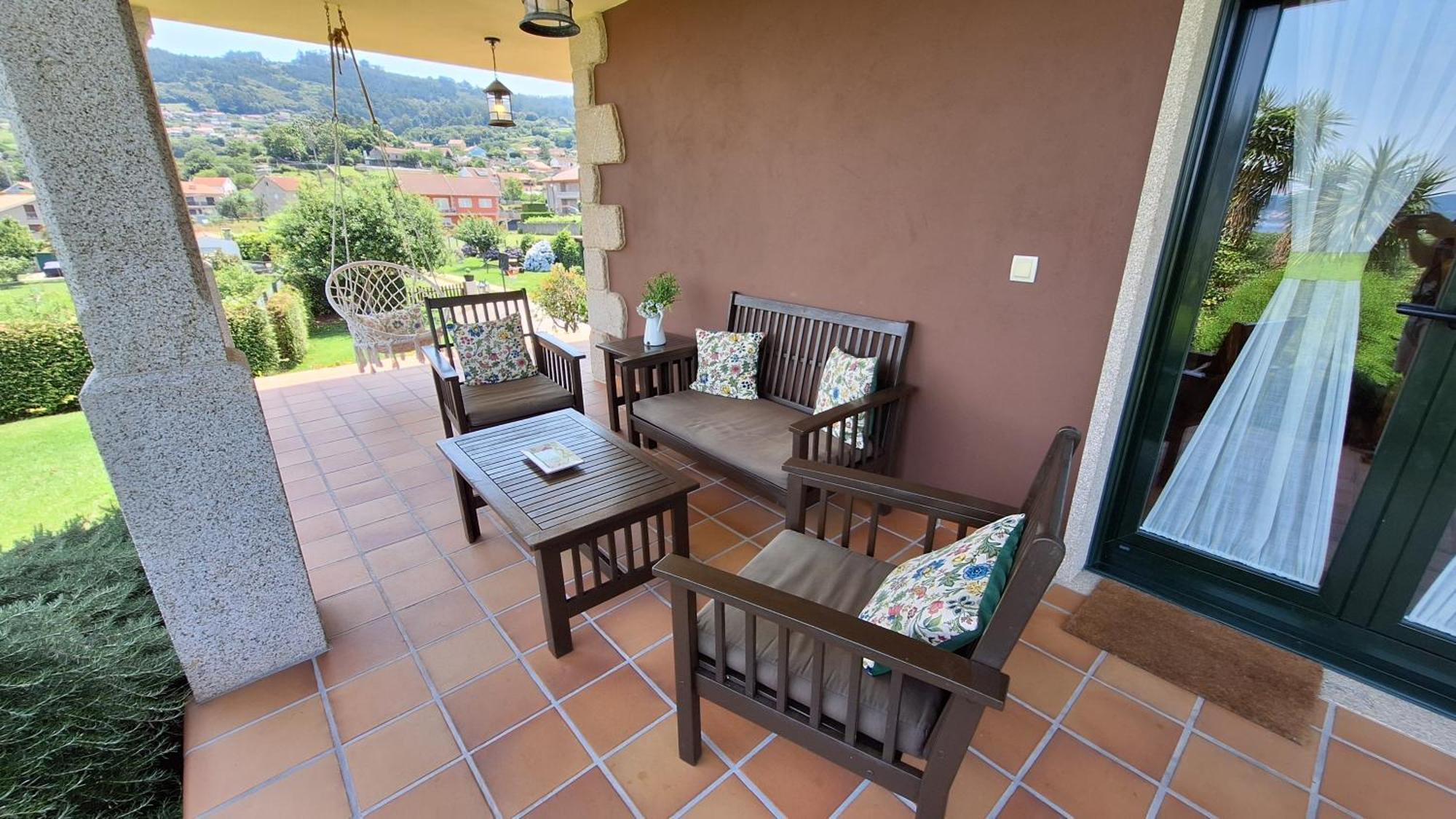 Chalet Rural 400 M Playa Piscina Barbacoa Chimenea บวยอู ภายนอก รูปภาพ