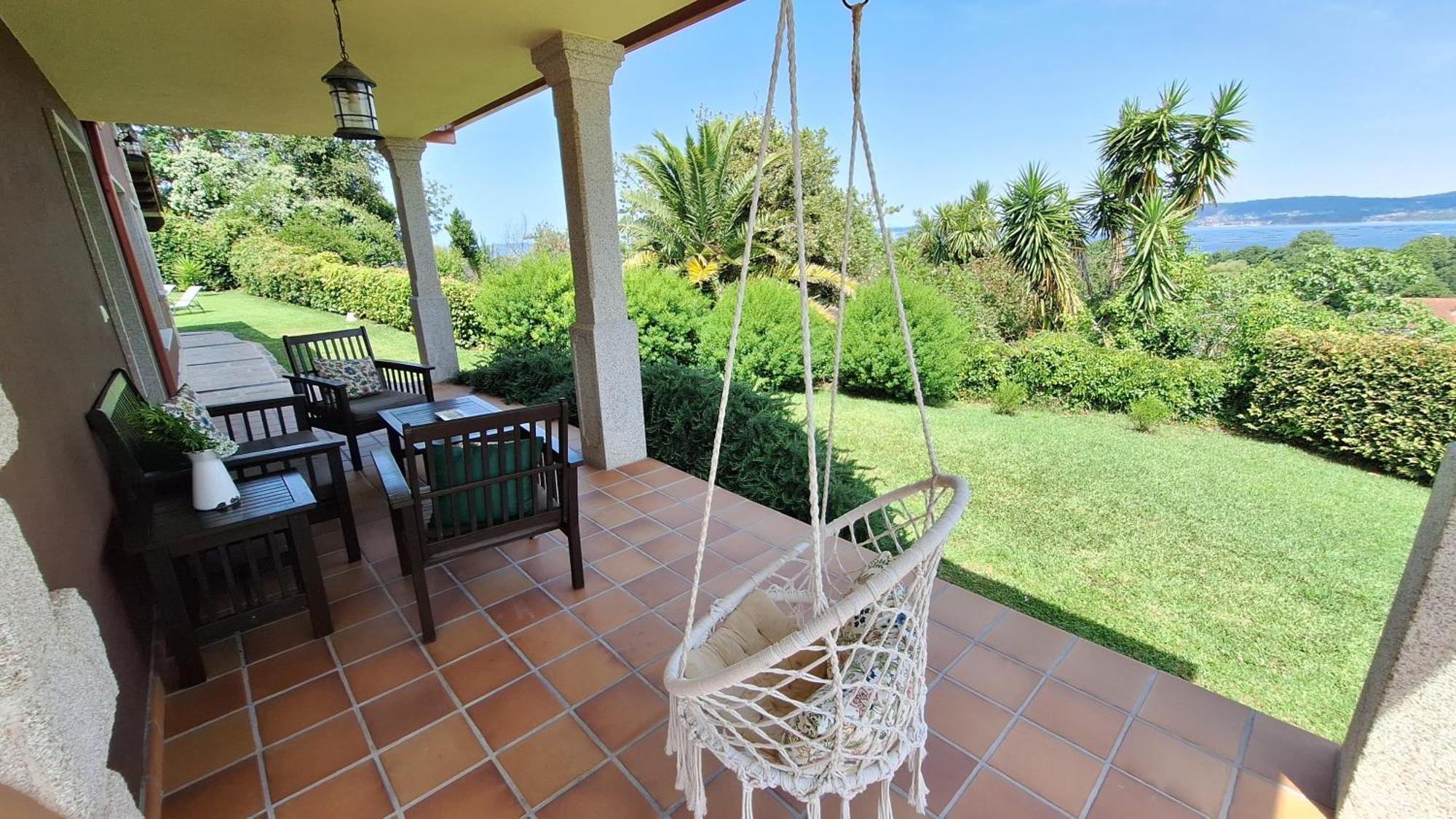 Chalet Rural 400 M Playa Piscina Barbacoa Chimenea บวยอู ภายนอก รูปภาพ