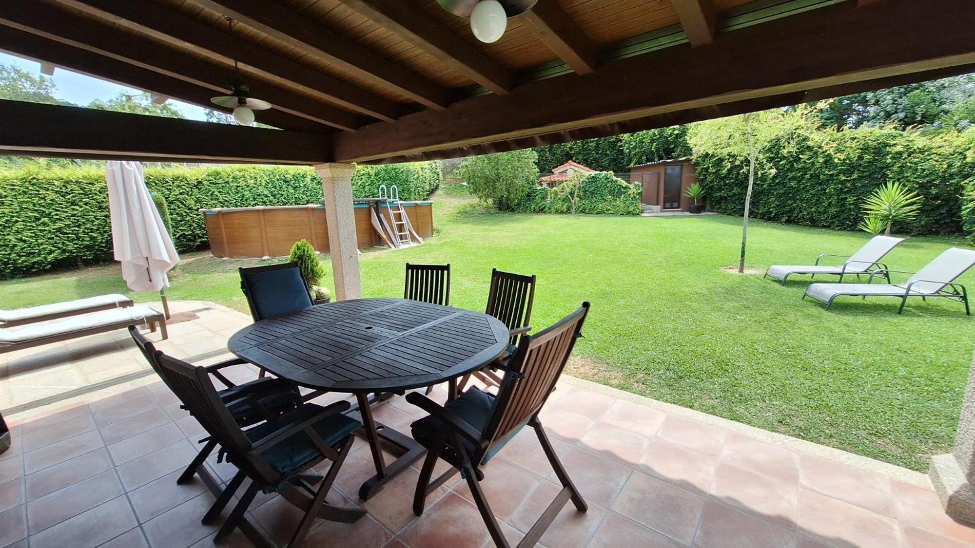 Chalet Rural 400 M Playa Piscina Barbacoa Chimenea บวยอู ภายนอก รูปภาพ